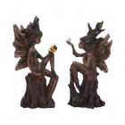 Nemesis: Fairy - Woodland Beauty (set Of 2) (15.5cm)