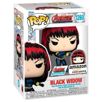 Funko Pop! Marvel: Avengers 60th Anniv - Comic Black Widow w Pin