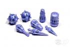 Polyhero: Warrior 8 Dice Set - Ghost Knight