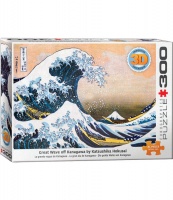 Palapeli: 3D - Great Wave Of Kanagawa (300)