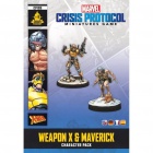 Marvel Crisis Protocol: Weapon X & Maverick Character Pack