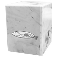 Ultra Pro: Marble Satin Cube - White/Black