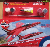 Pienoismalli: Airfix Red Arrows Gnat 1:72