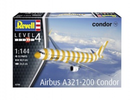 Pienoismalli: Revell  Airbus A321-200 \"Condor\" 1:144