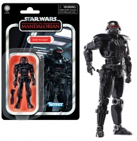 Figu: Star Wars Mandalorian - Dark Trooper (Vintage, 10cm)