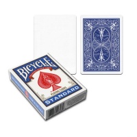 Pelikortit: Bicycle - Standard Blank Face Blue Back Magic Deck