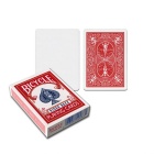 Pelikortit: Bicycle - Standard Blank Face Red Back Magic Deck