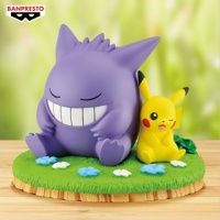 Figuuri: Pokemon - Pikachu And Gengar (8cm)