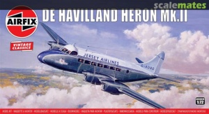 Pienoismalli: Airfix 1:76 de Havilland Heron MkII