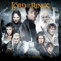 Kalenteri: Official Lord of The Rings Square Calendar (2025)