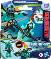 Figu: Transformers - Earthspark 1-Step Flip Changer Chaos Terran Spitfire (10cm)