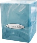 Ultra Pro: Marble Satin Cube - Light Blue & White