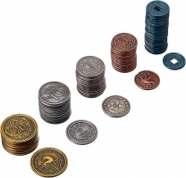 Scythe & Expeditions: Metal Coins