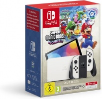 Nintendo Switch: OLED Pelikonsoli (SMB Wonder + 12kk Nintendo Switch Online)