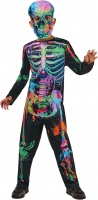 Rubies: Halloween Costume - Bonesky Graffiti Skeleton(110-116cm)