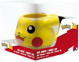 Muki: Pokemon - Pikachu Lightening Bolt, 3D (500ml)