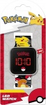 Pokemon: Peers Hardy - Black Led Watch With Character Strap