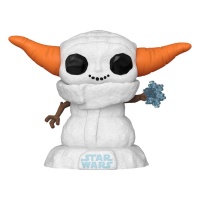 Funko Pop! Star Wars: Mandalorian - Holiday Grogu Snwmn (9cm)