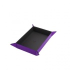 Gamegenic: Magnetic Dice Tray - Rectangular (Black/Purple)