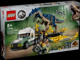 Lego: Jurassic World - Chaos Theory - Allosaurus Transport Truck