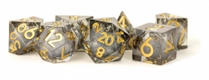 Noppasetti: Elixir Liquid Core Dice Set - Vanishing Oil (7)