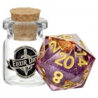 Noppa: Elixir Liquid Core Dice - Aether Abstract D20