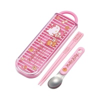 Sympuikot: Hello Kitty - Sweety Pink, Chopsticks & Spoon