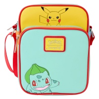 Laukku: Loungefly - Pokemon, Shoulder Bag (Red,Yellow,L-blue)