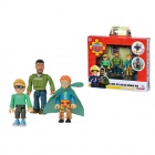 Leikkisetti: Fireman Sam - Superheroes 3 Figures (7,5cm)