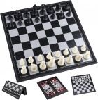 3 in 1 (Shakki, Tammi, Backgammon) Magnetic