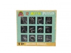 Metallinen Pulmapeli - Metal Puzzles (12kpl)