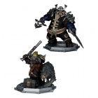 Figu: World Of Warcraft - Dwarf Hunter & Pandaren Box, 8 Figures