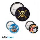 Pinssi: One Piece - Skull & Luffy, Badge Pack