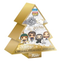 Funko Pocket Pop!: Harry Potter Holiday - Tree Holiday Box, 4pcs