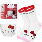 Lahjasetti: Hello Kitty Gift Set 1 - Mug With Socks