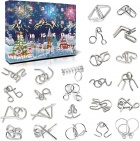 Joulukalenteri: Metal Puzzle Advent Calendar (24 luukkua)