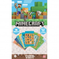 Tarra-arkki: Minecraft - 800 Sticker Set