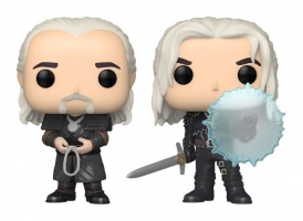 Funko Pop! TV: The Witcher - Geralt & Vesemir, 2-pack (9cm)