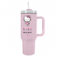 Matkamuki: Hello Kitty - Pink Stainless Steel (1130ml)