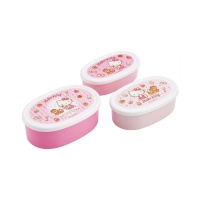 Evsrasia: Hello Kitty - Sweety Pink, Set Of 3 Lunch Box