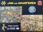 Palapeli: Jan Van Haasteren - How Not To DIY (2 x 1000)