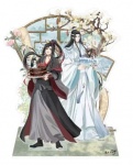 Figu: GODC - Stand, Wei Wuxian & Lan Wangji Birthday Ver. (20cm)