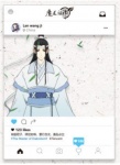 Figu - Acryl: GODC Photo Holder - Lan Wangji