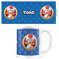 Muki: Super Mario - Toad 3D Port, White/Blue