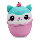 Pehmo: Kawaii - Ice Cream Cat Blue/White (23cm)