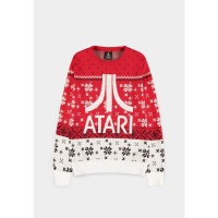 Pitkhihainen: Atari Logo - Knitted Christmas Jumper (XL)