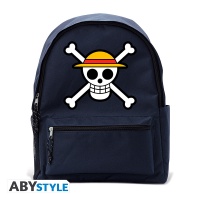 Reppu: One Piece - Navy Blue With Skull