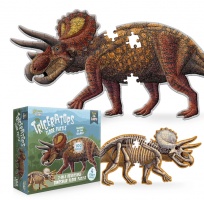 Palapeli: Turn n Learn - Triceratops Floor Puzzle (100)