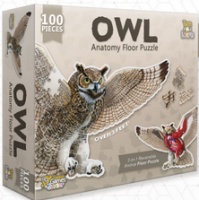 Palapeli: Turn n Learn - Animal Puzzle Owl (100)