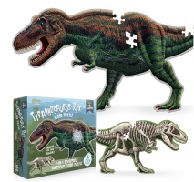 Palapeli: Turn n Learn - Tyrannosaurus Rex Puzzle (100)